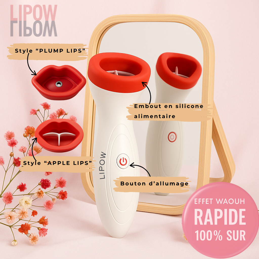 Lipow – Repulpeur de Lèvres Instantané