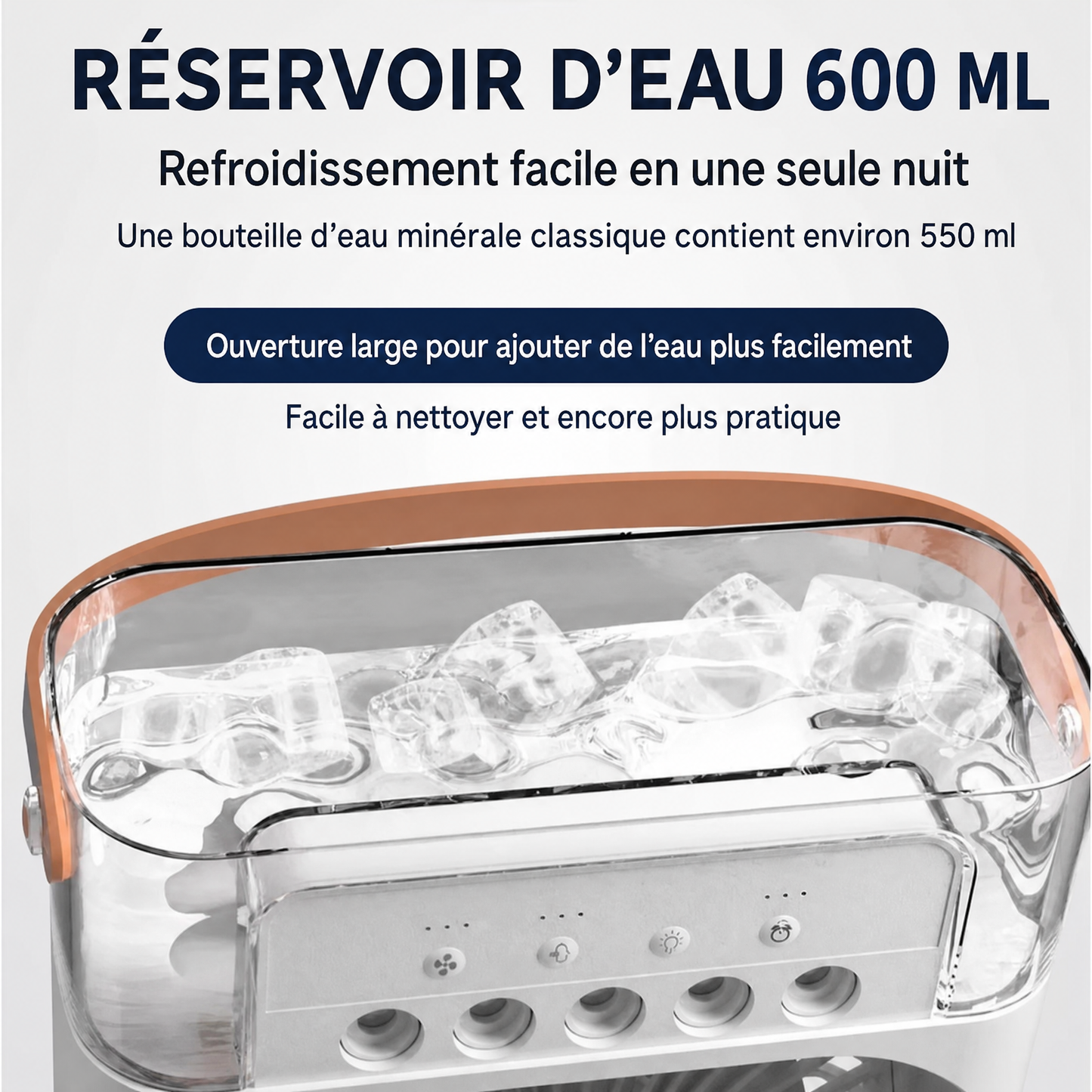 FREEZ’AIR | Ventilateur à eau | Rafraîchisseur d’air portable